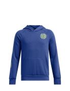 Ua B Rival Flc Spirallogo Hd Tops Sweatshirts & Hoodies Hoodies Blue U...