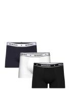 Morris Boxer Brief 3-Pack Black Boxershorts Navy Morris