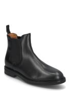 Calf Leather-Asher Chlsea-Bo-Mcb Støvlet Chelsea Boot Black Polo Ralph...