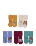 Sock 5 P Sb Paw Patrol Socks & Tights Socks Multi/patterned Lindex