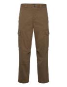 Sisla-7-Cargo Bottoms Trousers Cargo Pants Brown BOSS