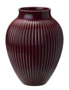 Knabstrup Vase H 27 Cm Ripple Berry Home Decoration Vases Big Vases Re...