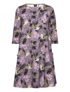 Jenni Dress Bud Kort Kjole Purple MUMIN