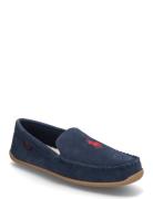 Suede-Brenan-Ds-Slp Loafers Flade Sko Navy Polo Ralph Lauren