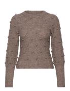 Erin Alpaca Sweater Tops Knitwear Jumpers Beige Ella&il