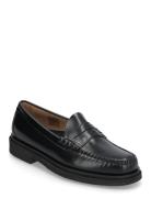 Gh Weejun Step Larson Moc Penny Loafers Flade Sko Black G.H. BASS