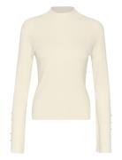 Kbstine Tneck Tops Knitwear Turtleneck Cream Karen By Simonsen