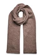 Soft Knitted Scarf Accessories Scarves Winter Scarves Brown Gina Trico...