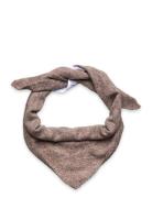 Small Triangle Scarf Accessories Scarves Winter Scarves Brown Gina Tri...