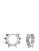 Peak Hoops Icon M Accessories Jewellery Earrings Hoops Silver Edblad