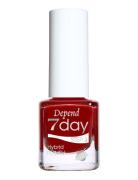 7Day Hybrid Polish 70125 5 Ml Neglelak Makeup Red Depend Cosmetic