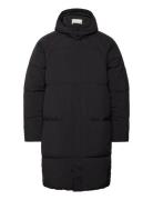 Sdmilo Puffer Long Foret Jakke Black Solid