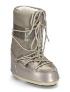 Mb Icon Glance Vinterstøvler Pull On Beige Moon Boot