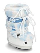 Mb Icon Yeti Faux Fur Vinterstøvler Pull On Blue Moon Boot