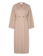 Tirli Coat Uldfrakke Frakke Beige Stylein