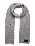 Lidia Scarf Accessories Scarves Winter Scarves Grey Fabienne Chapot