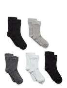 Ankle Sock - Rib  Socks & Tights Socks Multi/patterned Minymo