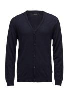 Jambon Tops Knitwear Cardigans Navy Matinique