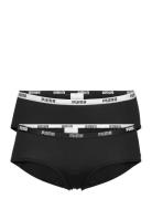 Puma Women Hipster 2P Pack Sport Panties Hipster & Boyshorts Black PUM...