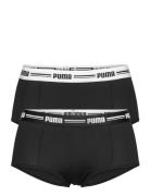 Puma Women Mini Short 2P Pack Sport Panties Hipster & Boyshorts Black ...