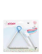 Moomin Metallic Trangle With Stick Toys Musical Instruments Silver MUM...