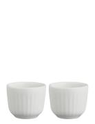 Hammershøi Æggebæger 2 Stk. Home Tableware Bowls Egg Cups White Kähler