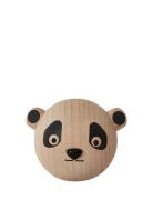 Mini Hook - Panda Home Kids Decor Storage Hooks & Hangers Beige OYOY M...