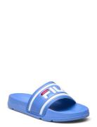 Morro Bay Wmn Sport Summer Shoes Sandals Pool Sliders Blue FILA