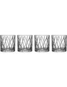 City Dof 4-Pack 34 Cl Home Tableware Glass Whiskey & Cognac Glass Nude...