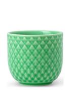 Rhombe Color Egg Cup Home Tableware Bowls Egg Cups Green Lyngby Porcel...