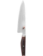 Gyutoh, 20 Cm Home Kitchen Knives & Accessories Chef Knives Brown Miya...