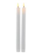 Sille Tall , 2 Pcs Set Home Decoration Candles Led Candles White Siriu...