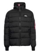 Hooded Puffer Alpha Fd Designers Jackets Padded Jackets Black Alpha In...