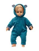 Skrållan Overall 45 Cm Toys Dolls & Accessories Doll Clothes Blue Skrå...