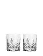 Crispy Lowball - 2 Pcs Home Tableware Glass Whiskey & Cognac Glass Nud...