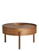 Arc Coffee Table Home Furniture Tables Coffee Tables Brown WOUD