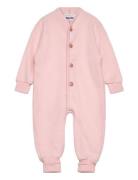 Umar Outerwear Fleece Outerwear Fleece Coveralls Pink Molo