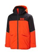 Jr Summit Jacket Outerwear Snow-ski Clothing Snow-ski Jacket Orange He...