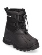 Icicle Low Jr Sport Winter Boots Winter Boots W. Laces Black Hummel