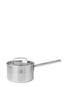 Kasserolle Med Låg Somme Home Kitchen Pots & Pans Saucepans Silver Pil...