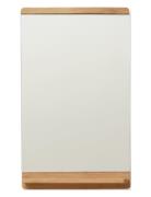 Rim Vægspejl Home Furniture Mirrors Wall Mirrors Beige Form & Refine