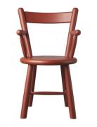 P9 Home Furniture Chairs & Stools Chairs Red FDB Møbler