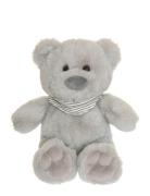 Malte, Grå, Liten Toys Soft Toys Teddy Bears Grey Teddykompaniet