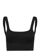 Black Luxe Seamless Bra Sport Bras & Tops Sports Bras - All Black Aim´...