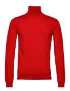 San Thomas-M Designers Knitwear Turtlenecks Red HUGO