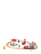 Brio 33815 Togsæt Med Brandmandstema Toys Toy Cars & Vehicles Toy Vehi...
