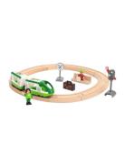Brio 33847 Rundt Togbanesæt Toys Toy Cars & Vehicles Toy Vehicles Trai...