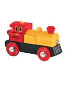 Brio 33594 Batteridrevet Tovejs Lokomotiv, Rødt/Gult Toys Toy Cars & V...
