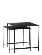 Duo Tables Home Furniture Tables Coffee Tables Black Hübsch