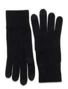 Touch Gloves Accessories Gloves Finger Gloves Black Davida Cashmere